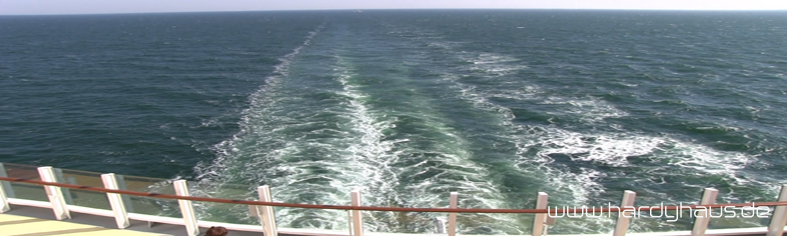 Volle Fahrt voraus auf der Nordsee